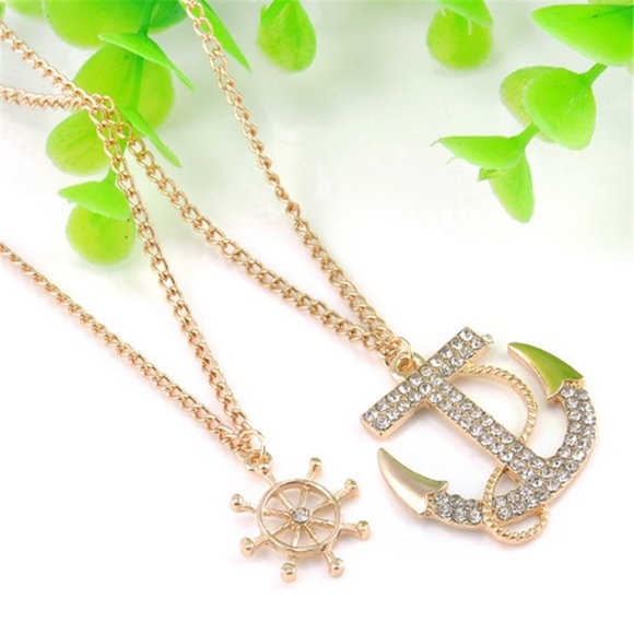 HP 🎊Only 1 Left! Anchor Compass Pendant - Picture 2 of 3